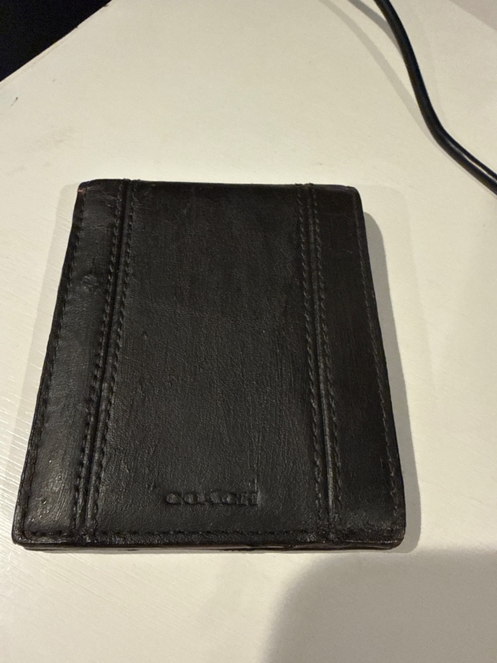 Men’s Coach bifold wallet